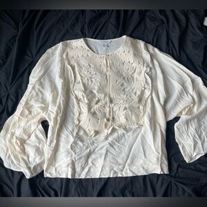 Elegant H&M Edition Embroidered Blouse